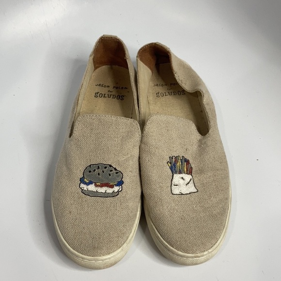 Soludos x Jadon Polan collab all American shoes size 8 - Picture 2 of 8